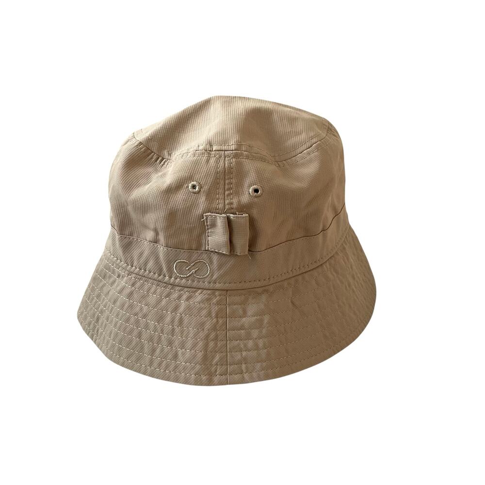 CALIE Women's Bucket Hat Khaki Tan, OSFA, Summer Golf Hiking Preppy Vacation y2k